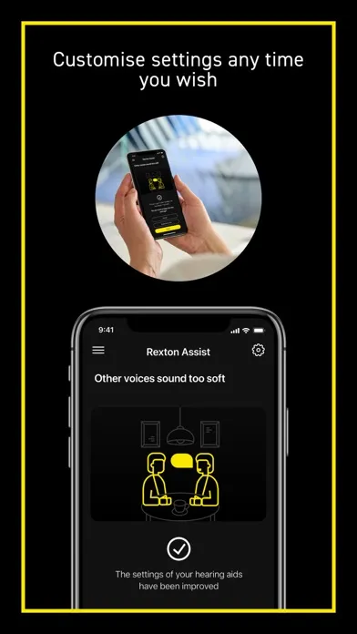 Screenshot di Rexton App