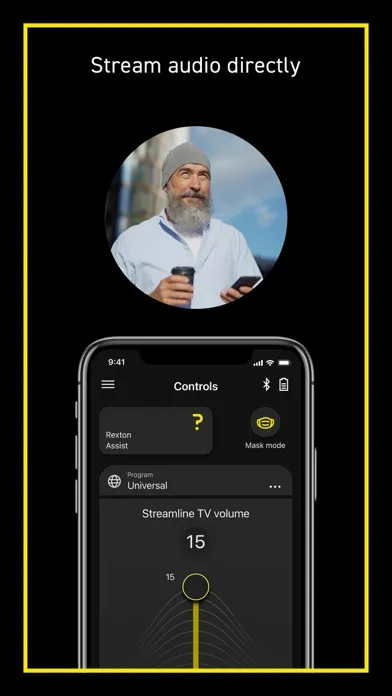 Screenshot di Rexton App