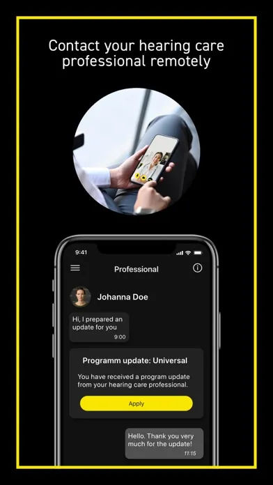 Screenshot di Rexton App