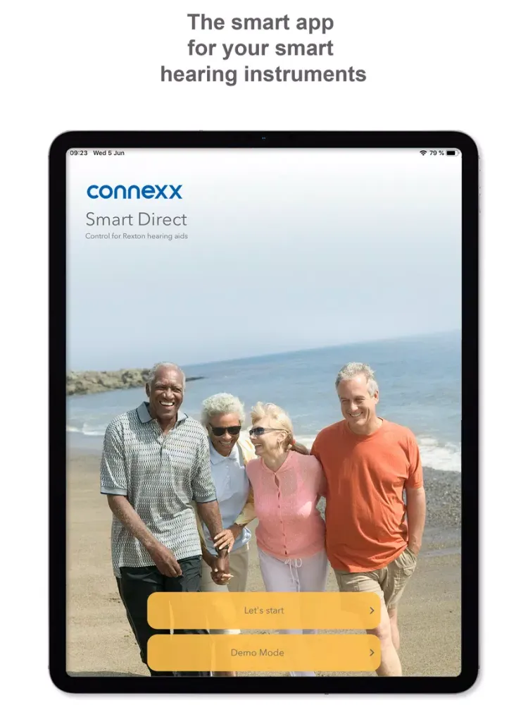 Captures d'écran de Connexx Smart Direct iPad 
