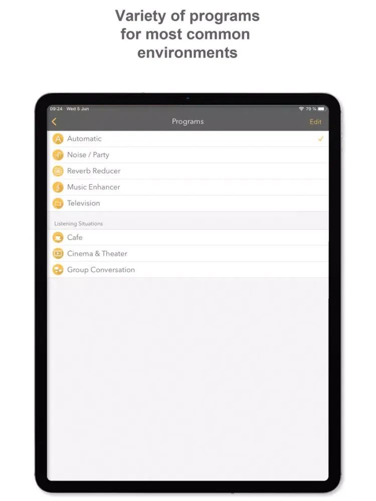 Captures d'écran de Connexx Smart Direct iPad 