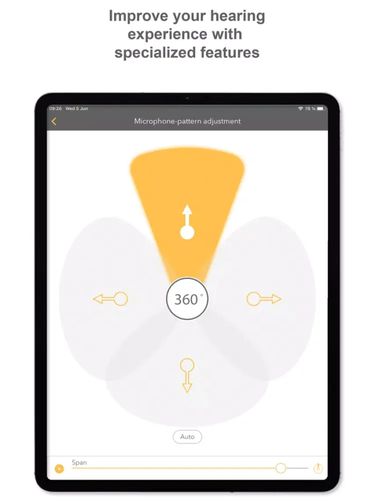 Captures d'écran de Connexx Smart Direct iPad 