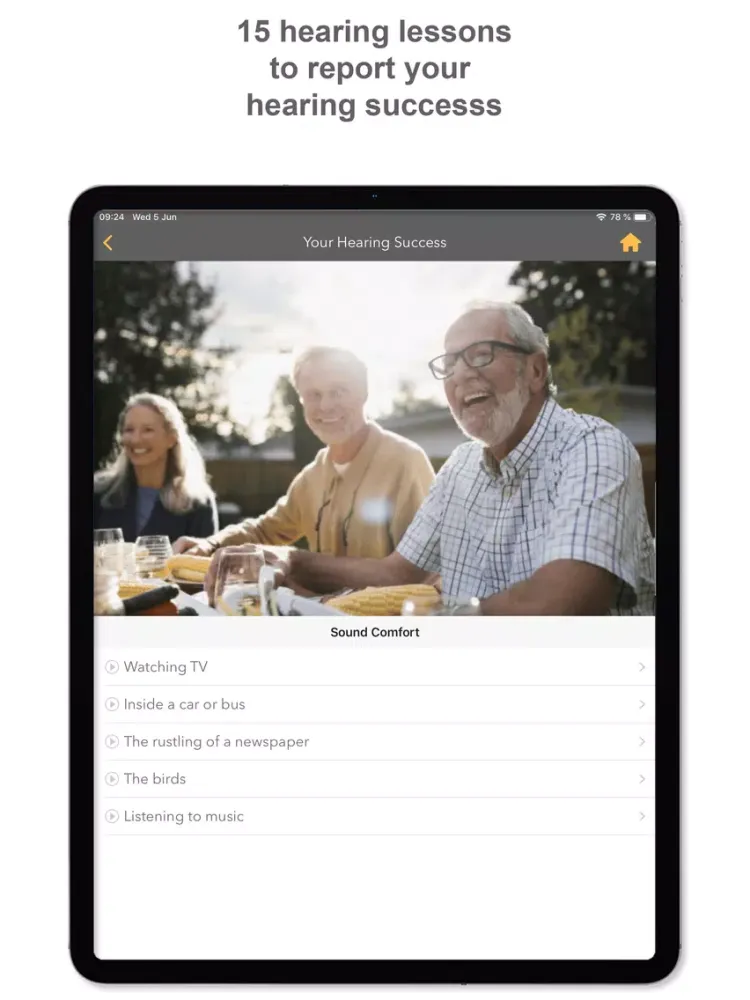 Captures d'écran de Connexx Smart Direct iPad 