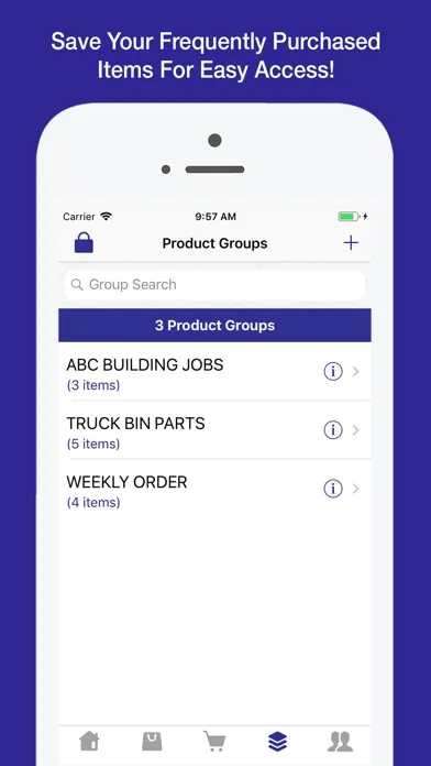 Connor Co. OE Touch Screenshots
