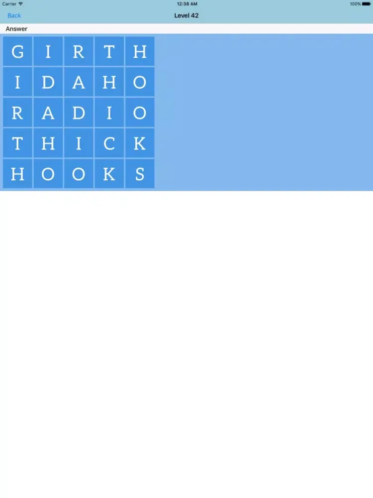 Cheats for Word² iPad  स्क्रीनशॉट