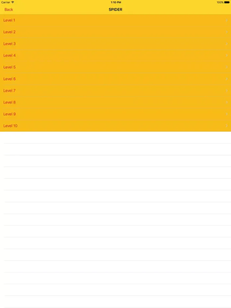Cheats for Word Trek iPad  Screenshots
