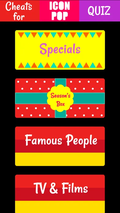 Cheats for Icon Pop Quiz. سکرین شاٹس