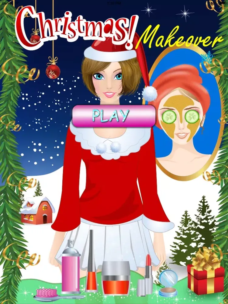 Makeover Spa & Salon - Christmas iPad  سکرین شاٹس