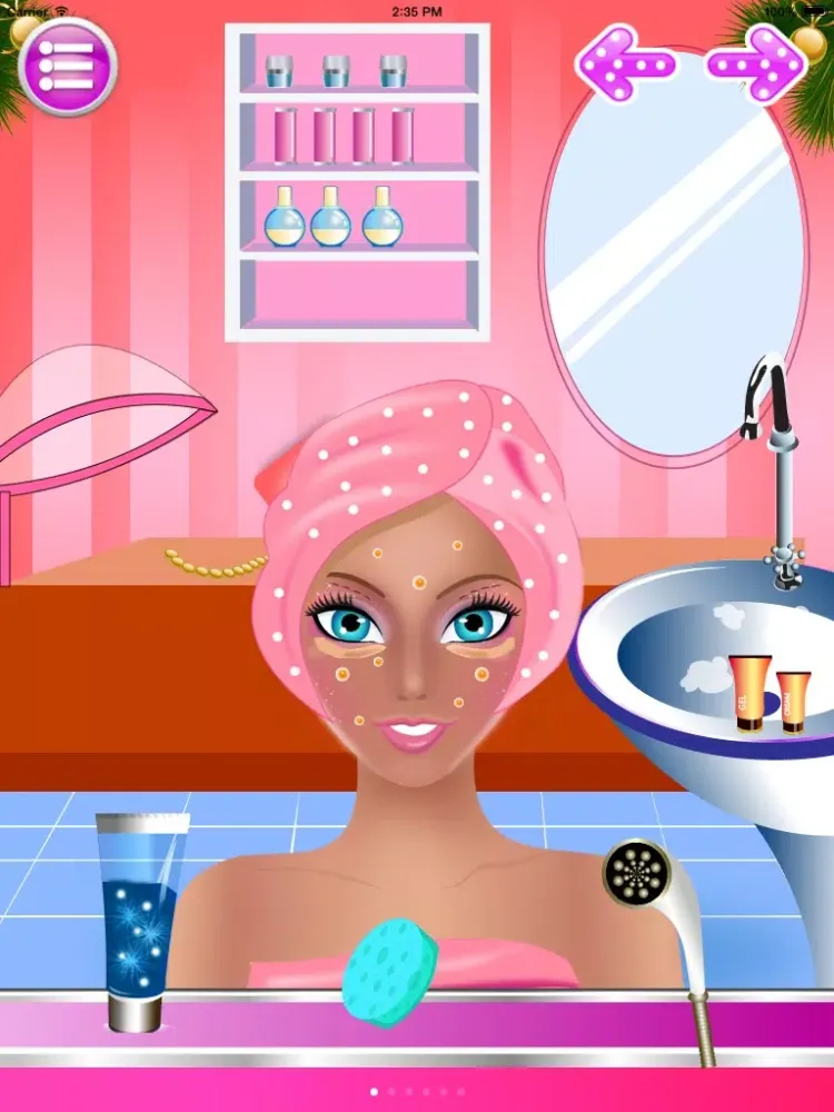 Makeover Spa & Salon - Christmas iPad  سکرین شاٹس