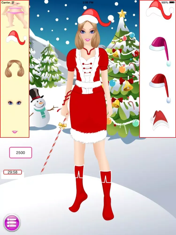 Makeover Spa & Salon - Christmas iPad  سکرین شاٹس