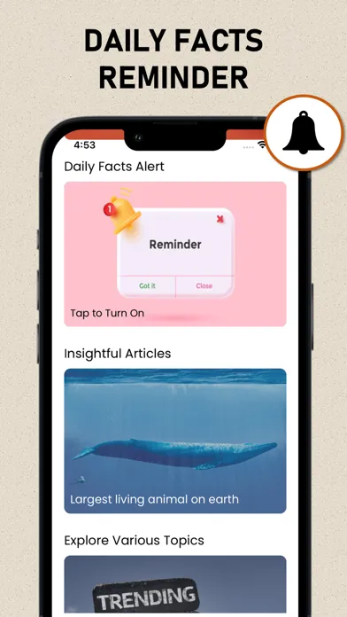 Daily Random Facts, Cool Facts Screenshots