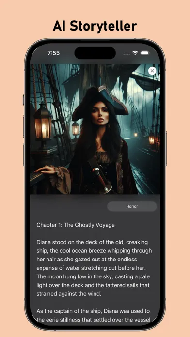 Capturas de tela do Novel AI: Story Teller, Writer