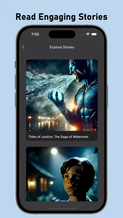 Capturas de tela do Novel AI: Story Teller, Writer