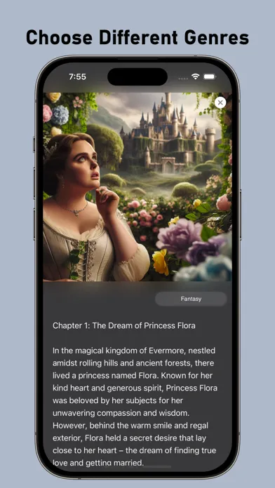 Capturas de tela do Novel AI: Story Teller, Writer