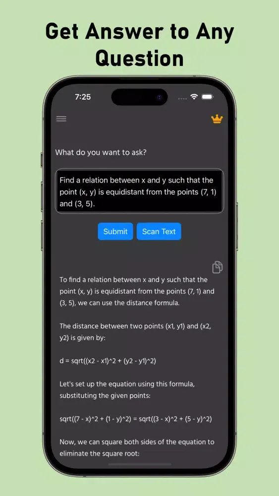 Question AI: Question Answer Screenshots