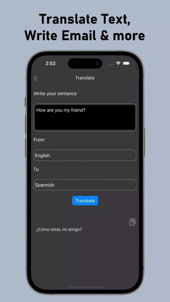 Question AI: Question Answer Screenshots