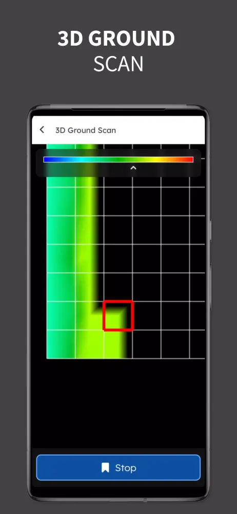 Capturas de tela do 3D Ground Monitoring
