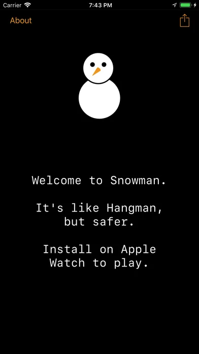 Snowman - Word Guessing Game Screenshots