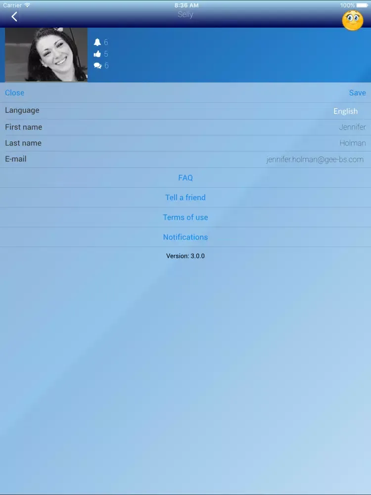 selly ! iPad  سکرین شاٹس