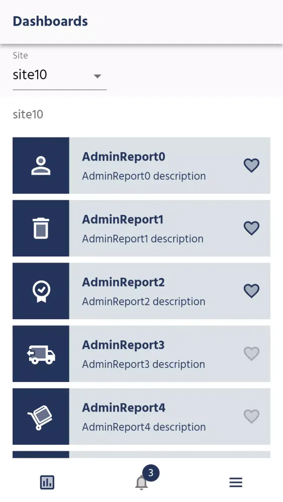 Astro WMS® Mobile Companion Screenshots