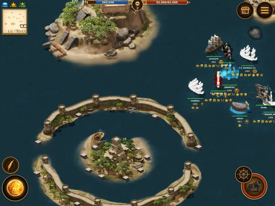 Captures d'écran de SonKorsan : Pirate MMO iPad 