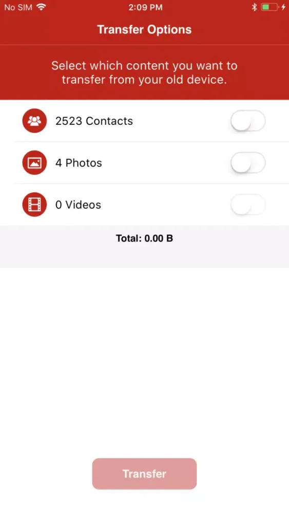 صور Switch Mobile Transfer