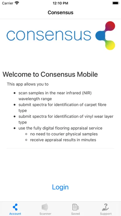 Скриншоты Consensus Mobile