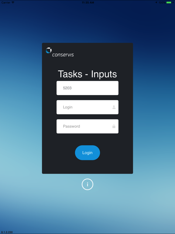 Conservis Tasks - Inputs iPad  স্ক্রিনশট