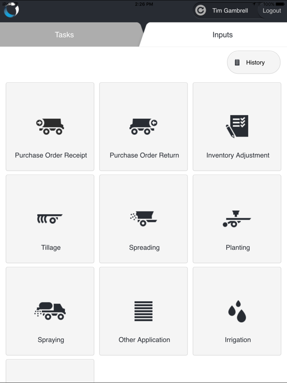 Conservis Tasks - Inputs iPad  স্ক্রিনশট