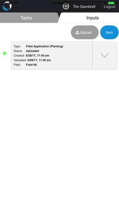 Conservis Tasks - Inputs স্ক্রিনশট