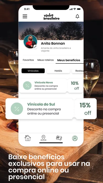 Vinho Brasileiro Ekran Görüntüleri