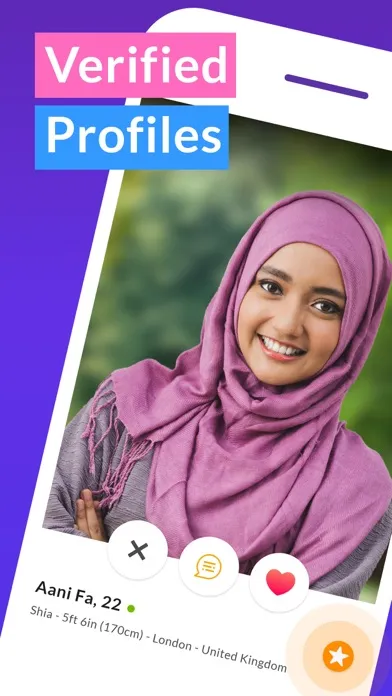 Muslim Match - #1 Marriage App スクリーンショット