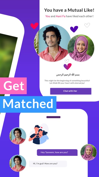 Ảnh chụp màn hình của Muslim Match - #1 Marriage App