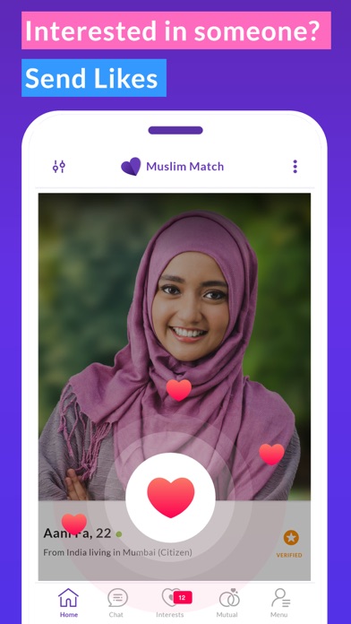 Ảnh chụp màn hình của Muslim Match - #1 Marriage App