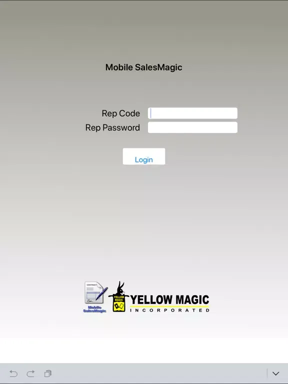 Capturas de tela do CCI SalesMagic iPad 