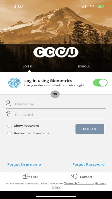 CCCU Credit Cards স্ক্রিনশট