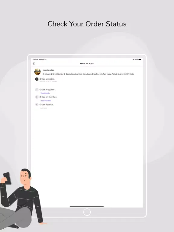 Constantinou Delivery iPad  سکرین شاٹس