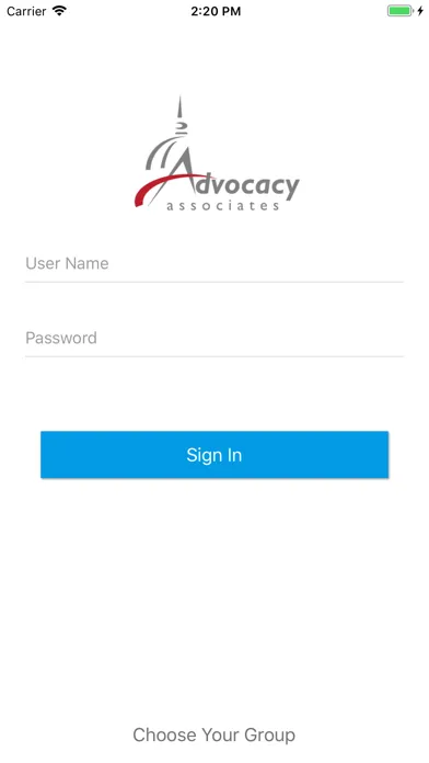 AdvocacyDay スクリーンショット
