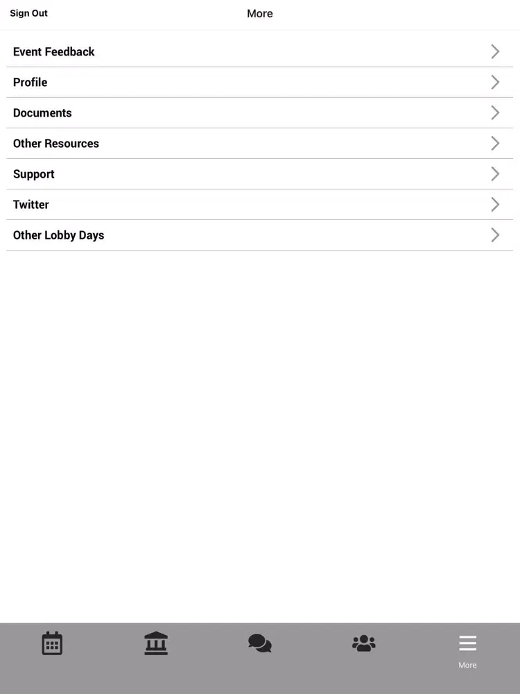 BOSE Advocacy iPad 应用截图