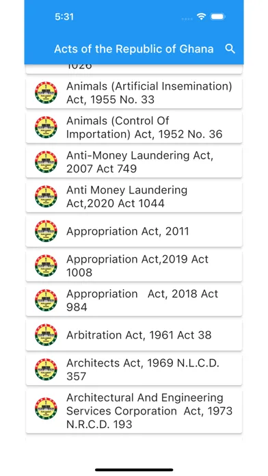 Capturas de tela do Acts of Ghana