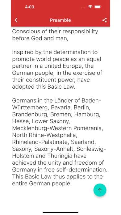 Tangkapan skrin Constitution of Germany