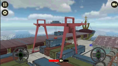 ภาพหน้าจอของ Harbor Crane Simulator