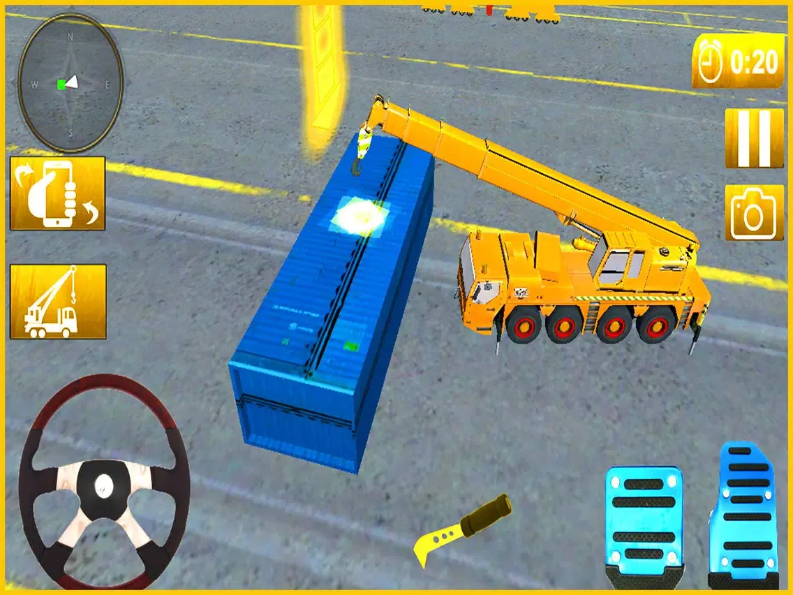 تصاویر Town Cargo Crane Simulator 2017 iPad 