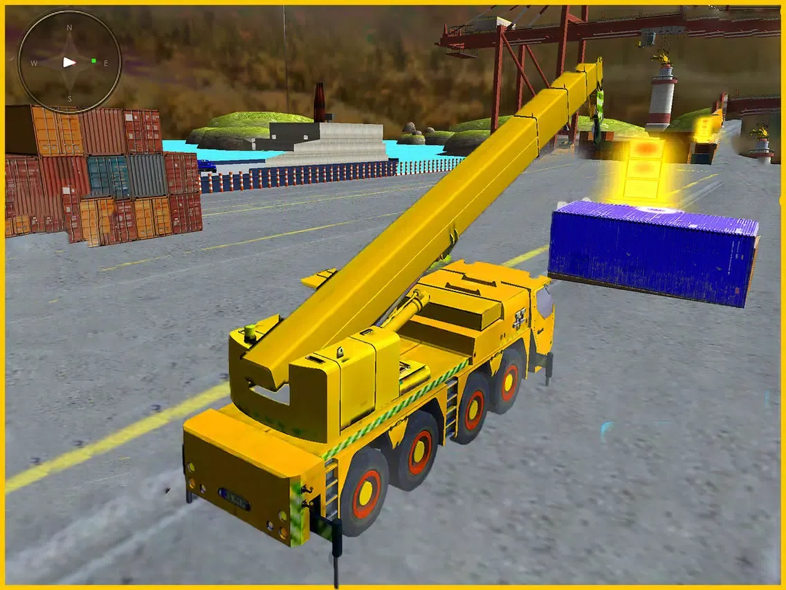 تصاویر Town Cargo Crane Simulator 2017 iPad 