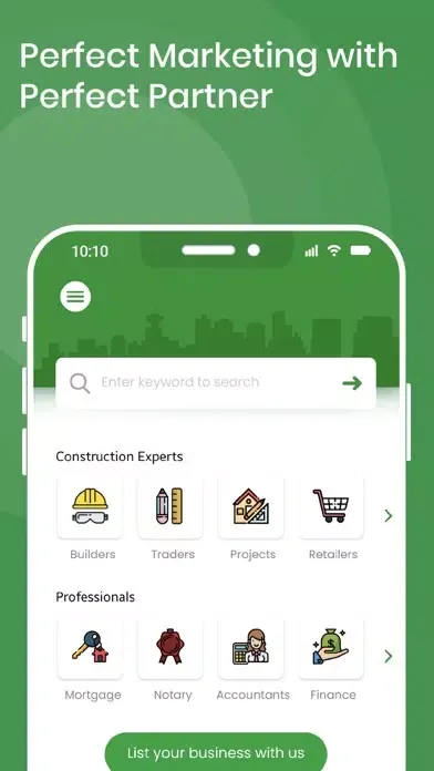 Go Radius Construction Experts স্ক্রিনশট