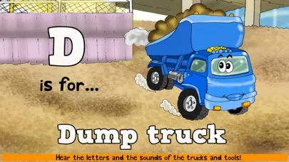 Capturas de tela do Big Truck Games Toddler Trucks