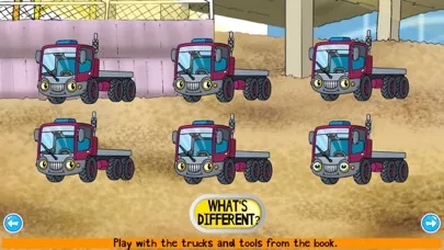 Capturas de tela do Big Truck Games Toddler Trucks