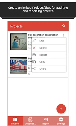 Audit Assistant - inspection Screenshots