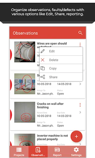 Audit Assistant - inspection Screenshots