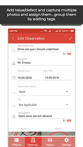 Audit Assistant - inspection Screenshots